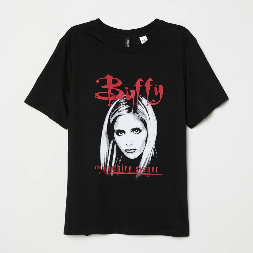 Buffy The Vampire Slayer Black T-Shirt